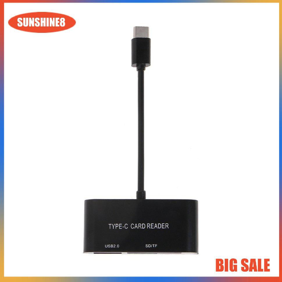 Đầu Đọc Thẻ Nhớ Usb 3.1 Type C Sang Micro Sd Tf Macbook 0504