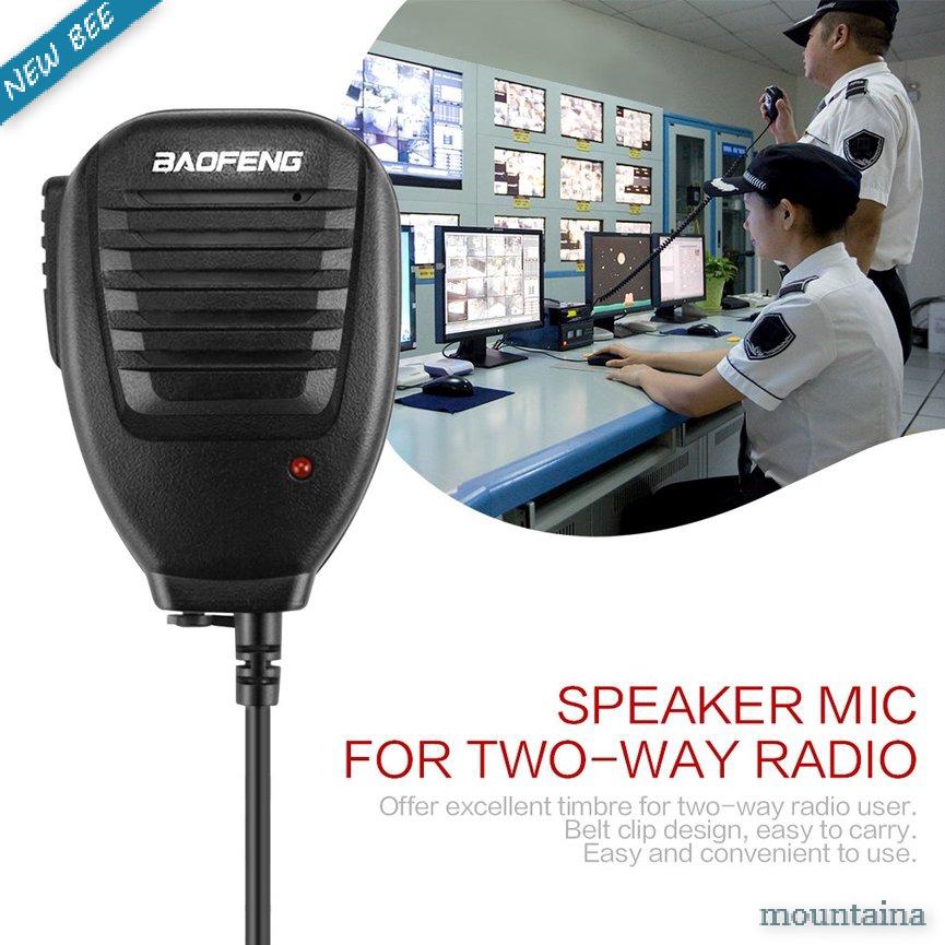 Mic 2 Chiều Cho Bộ Đàm Baofeng Bf-888s Uv-5r Uv-5ra Uv-5rb Uv-5rc Uv-5re