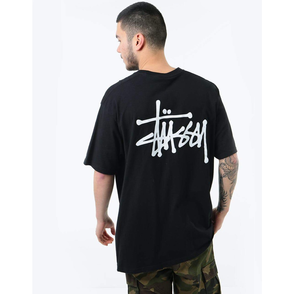 Áo phông Stussy logo basic, áo thun unisex, chất cotton thoáng mát, form rộng, Dorystore