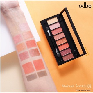 Phấn Mắt Odbo 2 Tầng Makeup Series OD1021 az88