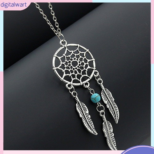 Dây chuyền hợp kim mặt dreamcatcher cá tính trẻ trung dành cho nữ