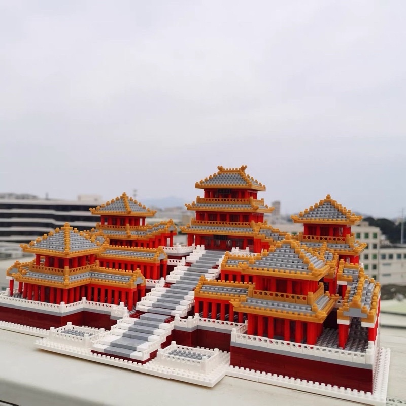 Lego kiến trúc city building - đồ chơi xếp hình lắp ráp mô hình kiến trúc trung quốc Cung a Phòng mini block