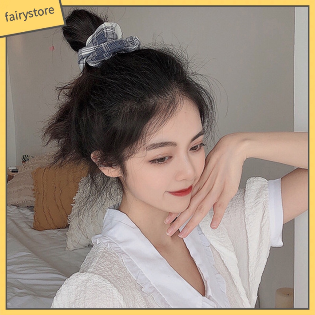 Dây Cột Tóc Phong Cách Hàn Quốc Xinh Xắn Cho Nữ