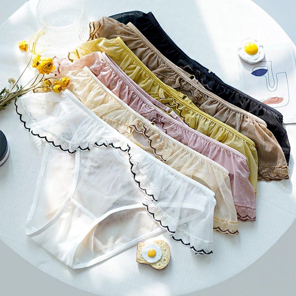 Mocho Quần Lót Cotton Lưng Vừa Co Giãn Gợi Cảm Cho Nữ