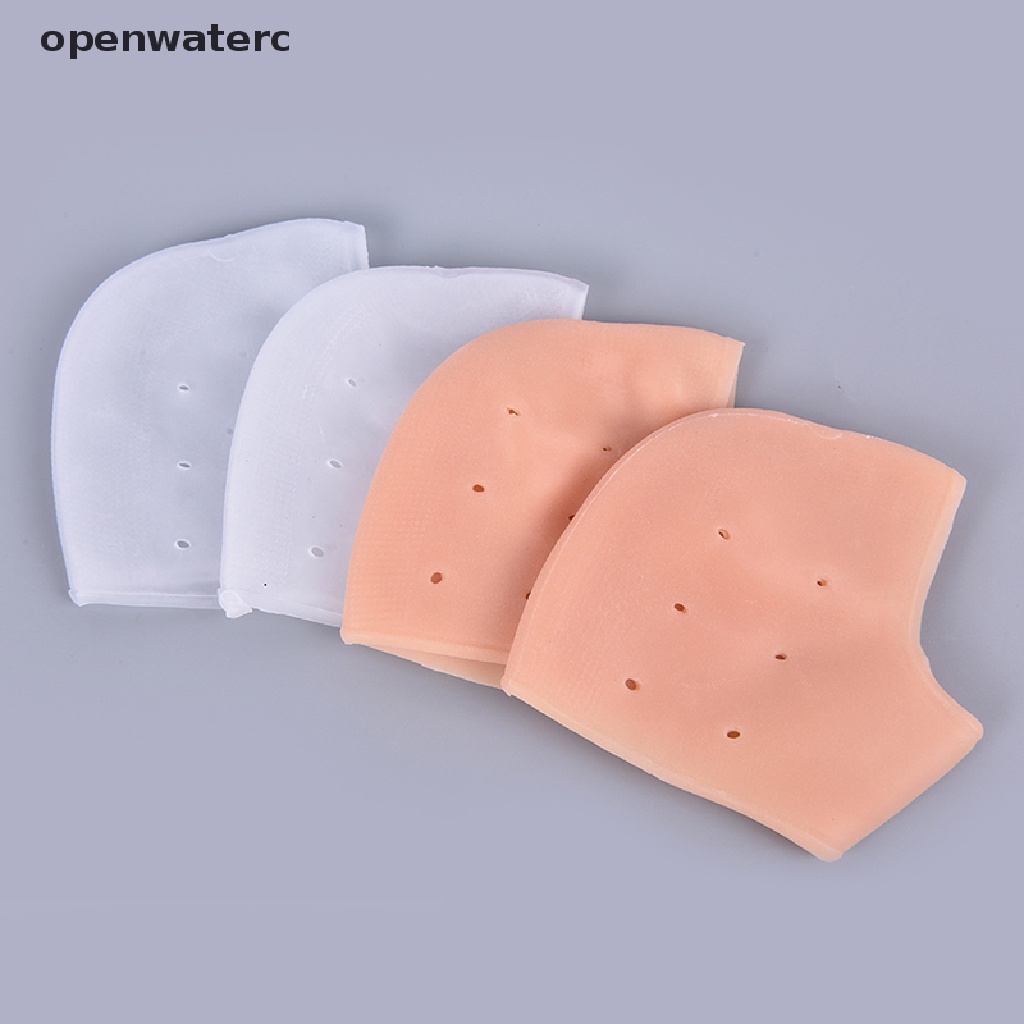 openwaterc Silicone Gel Feet Protectors Heel Foot Skin Pain Relief Sleeve Cushion Pad Care vn