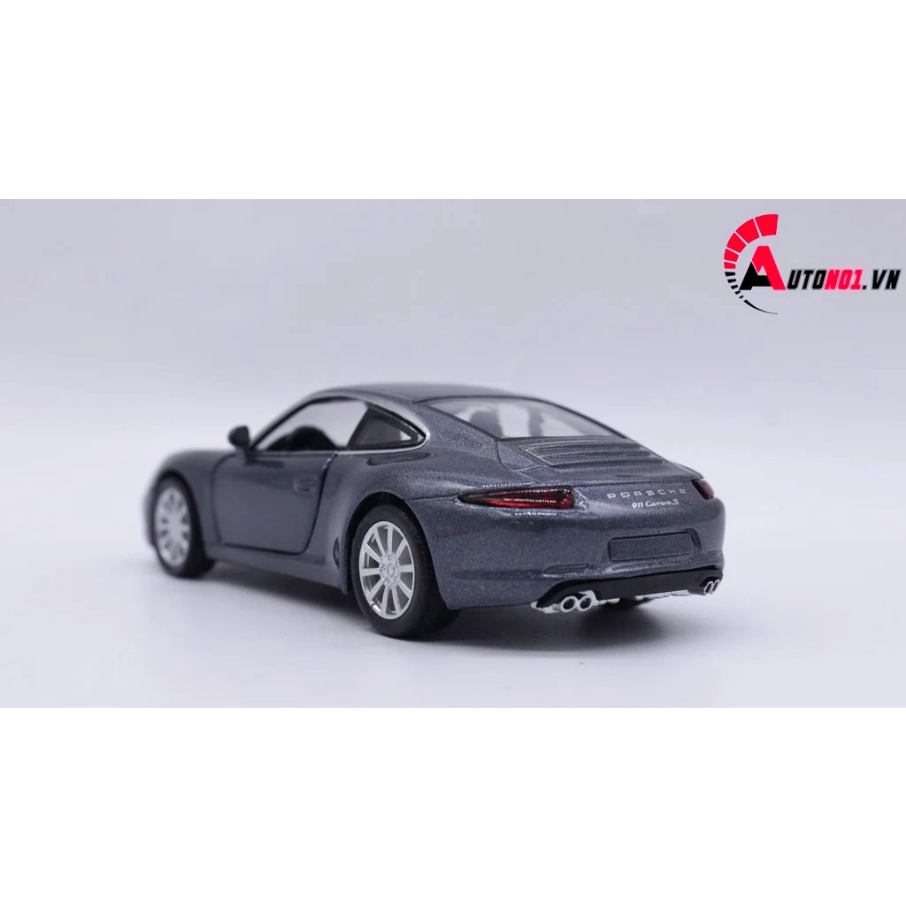 MÔ HÌNH XE PORSCHE 911 GREY 1:36 SCALE MODEL 7729