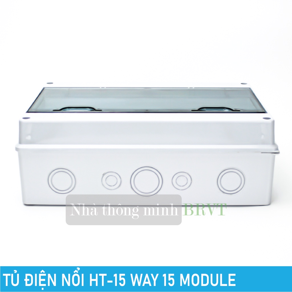 Tủ điện HT-15 WAY  chống nước, chống bụi – Tủ điện lắp nổi, Tủ điện nhựa