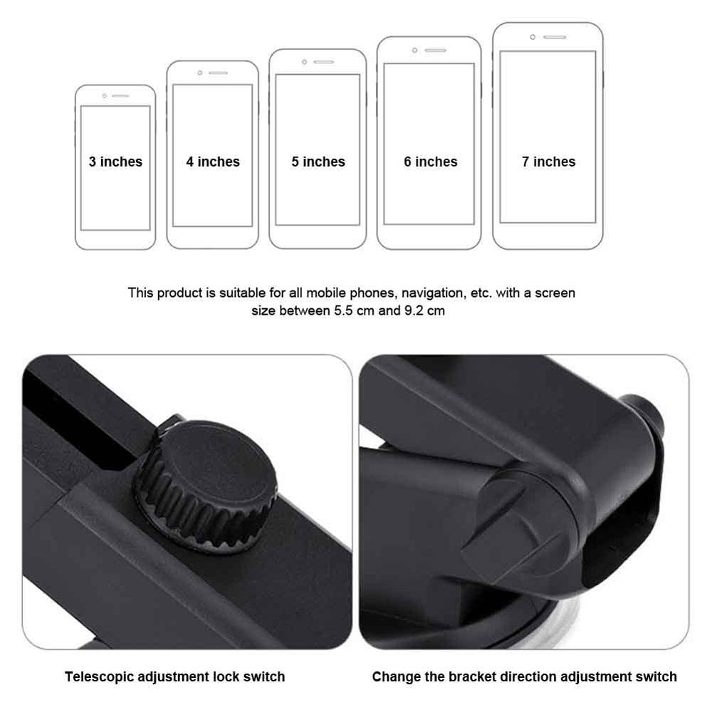 Giá Đỡ Điện Thoại Gắn Bảng Điều Khiển Xe Hơi Chất Lượng Cao