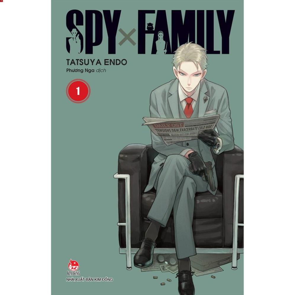 Truyện tranh Spy X Family - Tập 1, 2, 3, 4, 5, 6 .