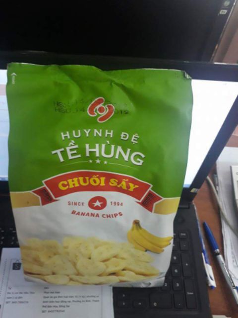 Sỉ 500g/1000g/2000g  Chuối sấy khô Tề Hùng chính hãng