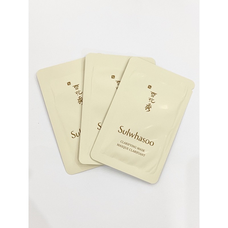 Gói nạ lột sáng da Sulwhasoo Clarifying Mask Ex