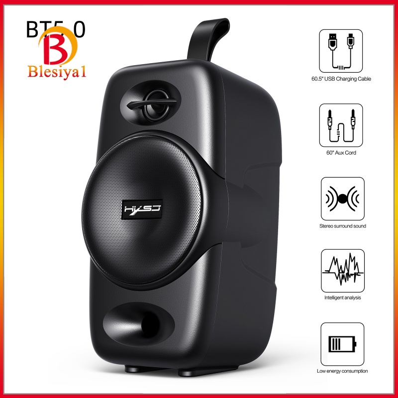 Loa Bluetooth 5.0 Blesiya1 Mini Chống Thấm Nước Hỗ Trợ Thẻ Nhớ Tf