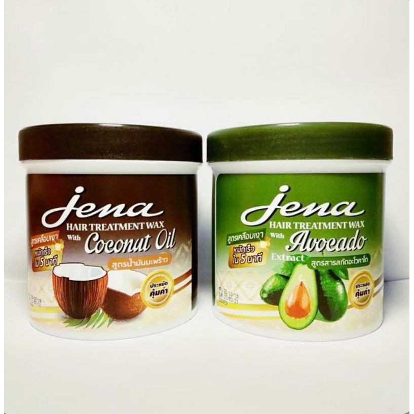 Hấp dầu Jena Hair Treatment Wax Coconut Oil / Avocado  500g