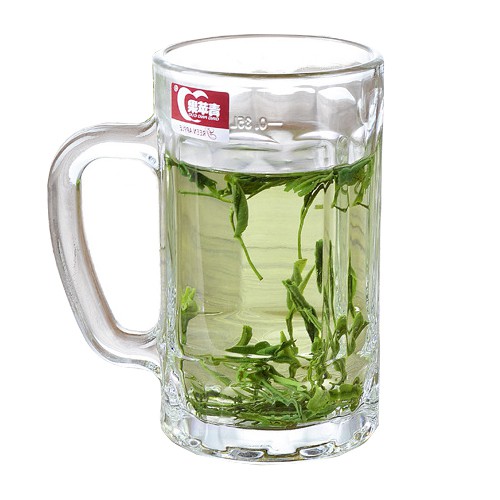 Ly thủy tinh có quai cầm Deli 410ml TDC-ZB18 chuyên làm ly uống BIA | Đạt chuẩn ISO9001