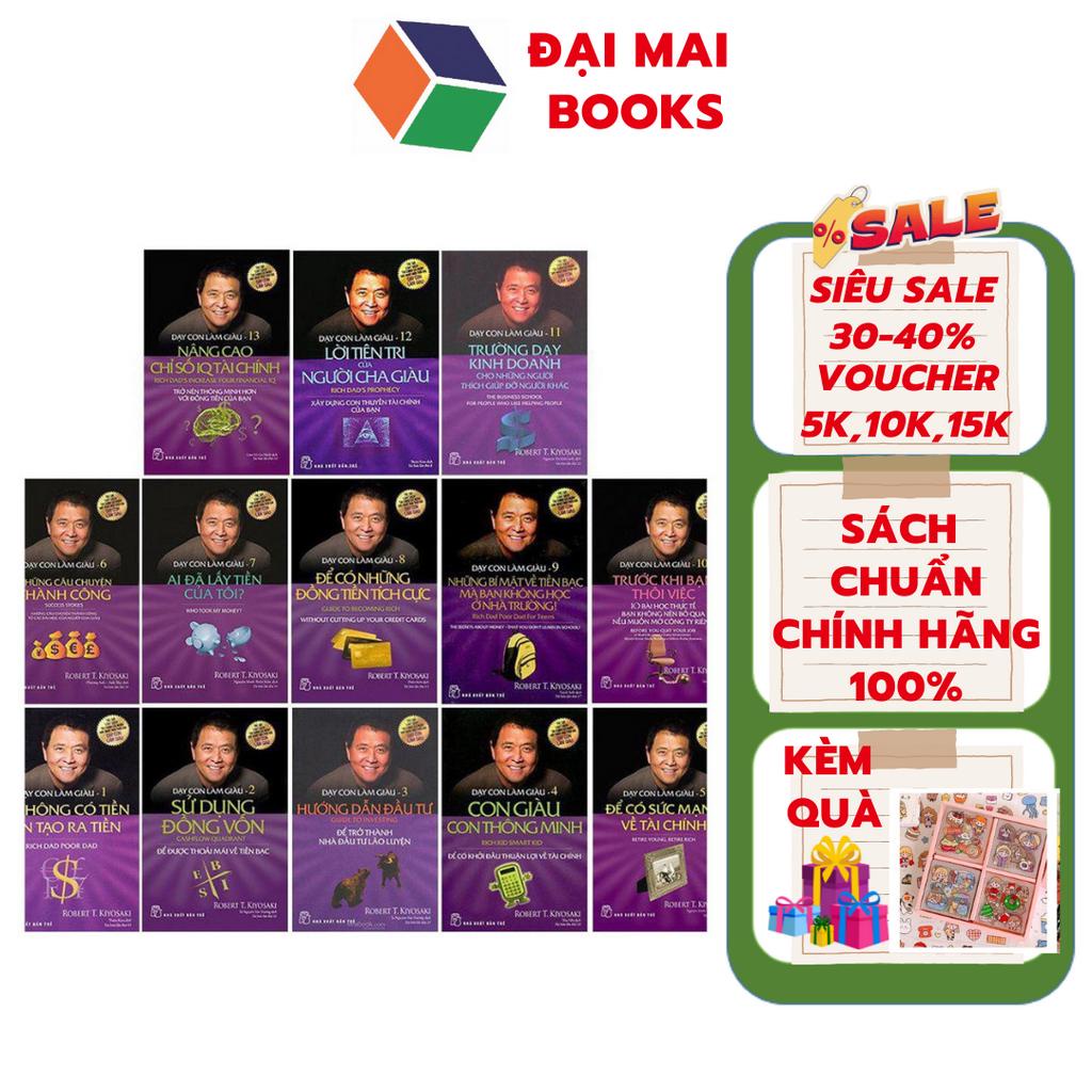 Sách - Bộ 13 Tập Dạy Con Làm Giàu - Robert T. Kiyosaki