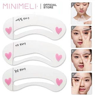MINIMELI Khuôn chân mày định hình phong cách Hàn Quốc 5g