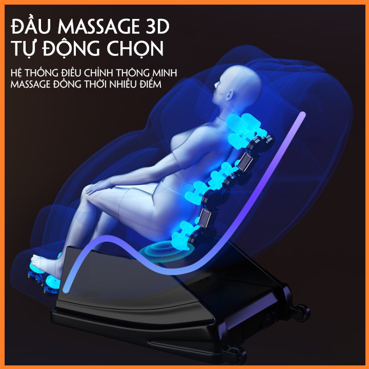 Ghế Massage Toàn Thân Công Nghệ Mới - Ghế Massage Toàn Thân Cao Cấp kèm Màn Hình Cảm Ứng