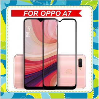 Kính cường lực 5D Oppo A7 full màn hình tặng keo chống hở mép