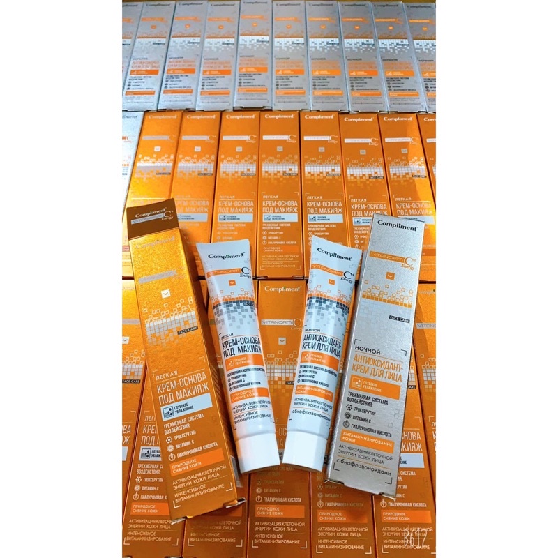 Kem C Compliment Vitanorm C + 50ml Anti oxidant  Ngày + Đêm