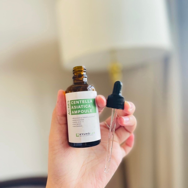 Serum  Kyung Lab Acnes Centella Asiatica Ampoule 50ml kiềm dầu mờ thâm