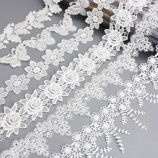 Viền ren bằng cotton để may trang trí