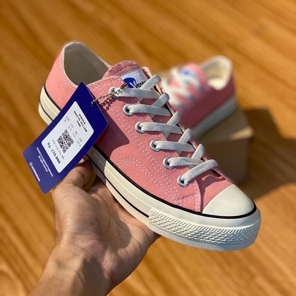 CONVERSE Giày bata ventela 70s màu hồng 100% thời trang năng động