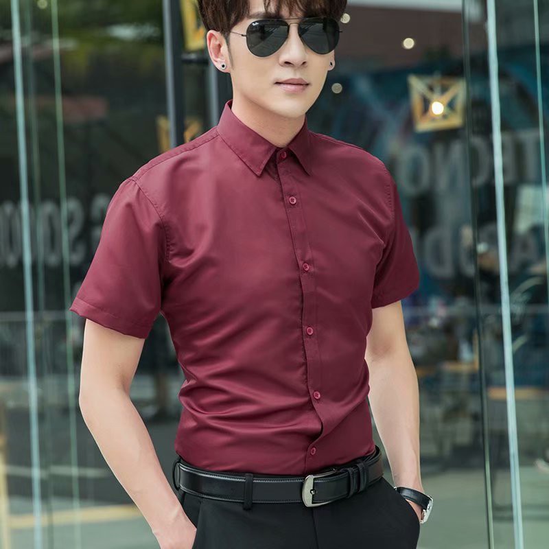 Áo Sơ Mi Tay Ngắn Thời Trang Dành Cho Nam Size S-5Xl