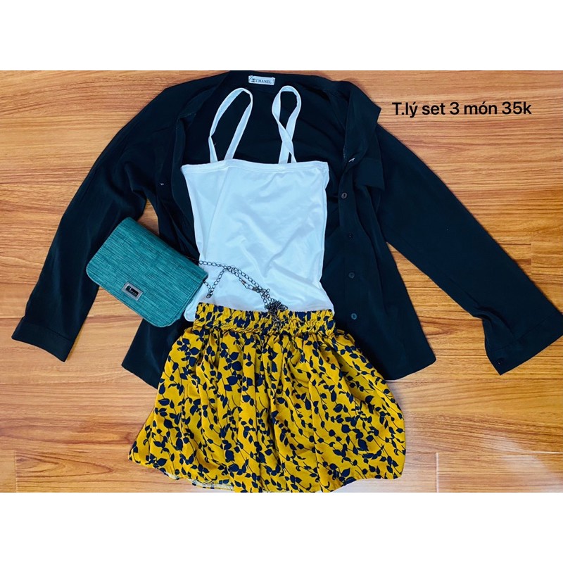 Set, áo, chân váy, đầm thanh lý cá nhân