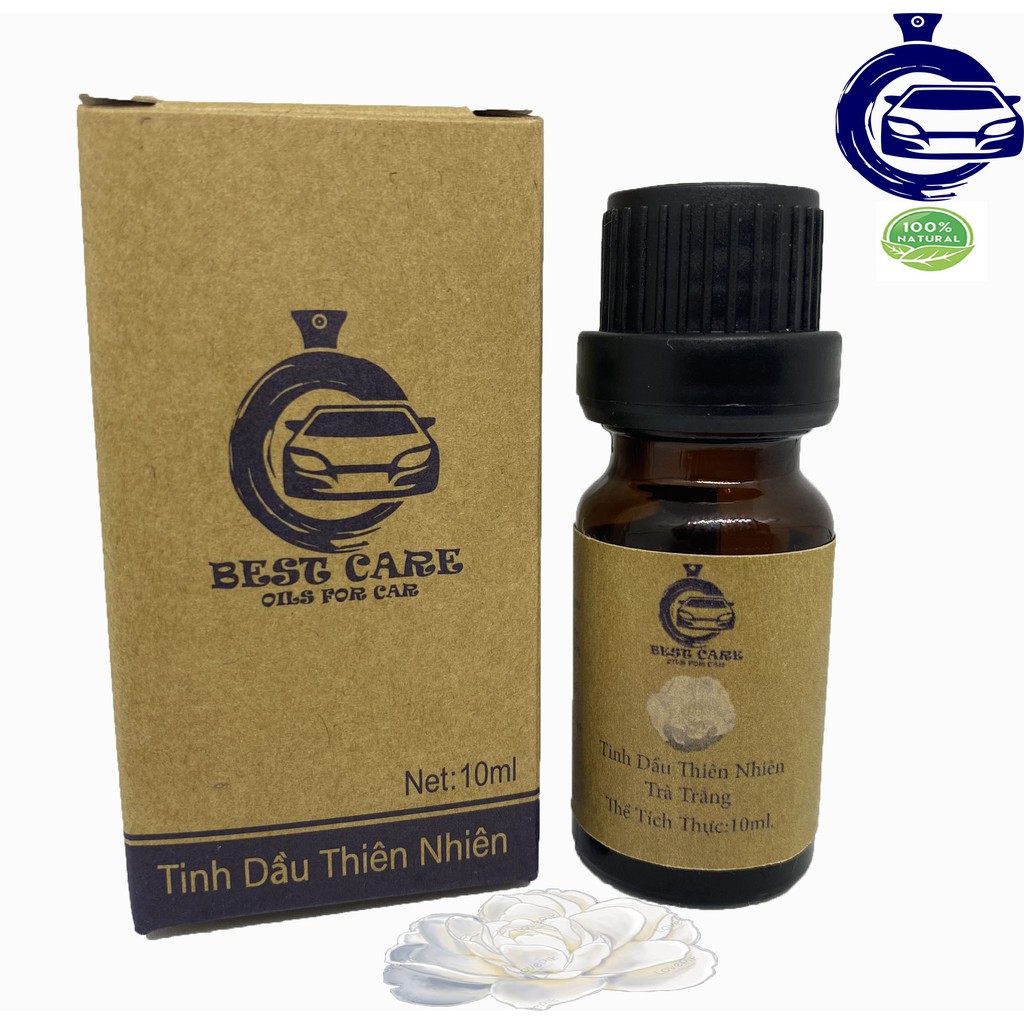 Tinh Dầu  Ô Tô TRÀ TRẮNG Best Care không hóa chất,chất phụ gia 100% Thiên Nhiên