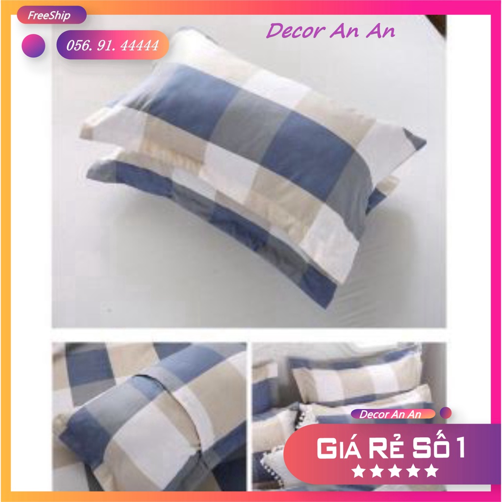 Vỏ gối nằm cotton poly_vỏ gối đẹp,dễ thương_hàng không kèm ruột_ kích thước 45x65(SẢN PHẨM GỒM 1 CHẾC) | BigBuy360 - bigbuy360.vn