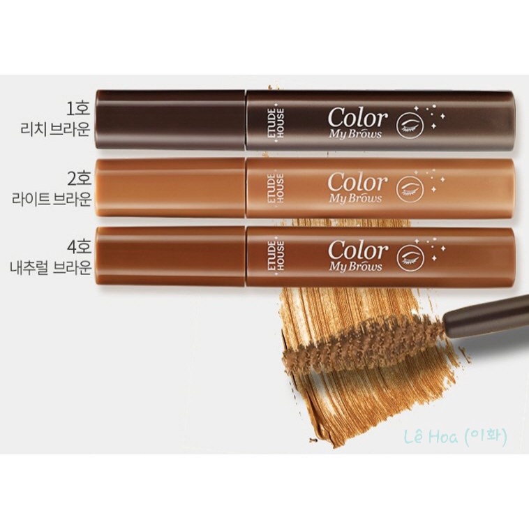 Mascara Lông Mày Etude House Color My Brows 9g