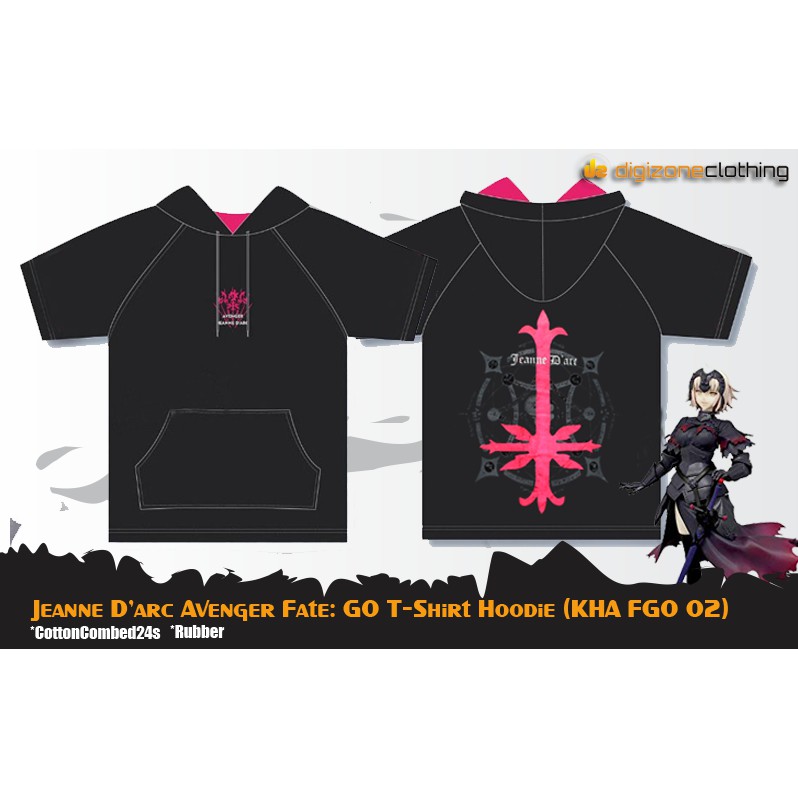 Áo Hoodie Họa Tiết Anime Fate Grand Order Jeanne D 'arc Alter - Kha Fgo 02 Cho Nam