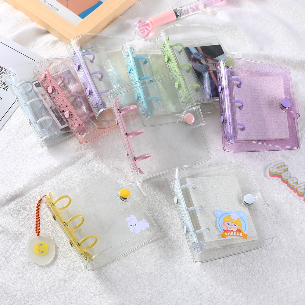 Sổ Còng Mini Binder 3 Còng Đựng Card Kpop Idol Kiêm Ghi Chép