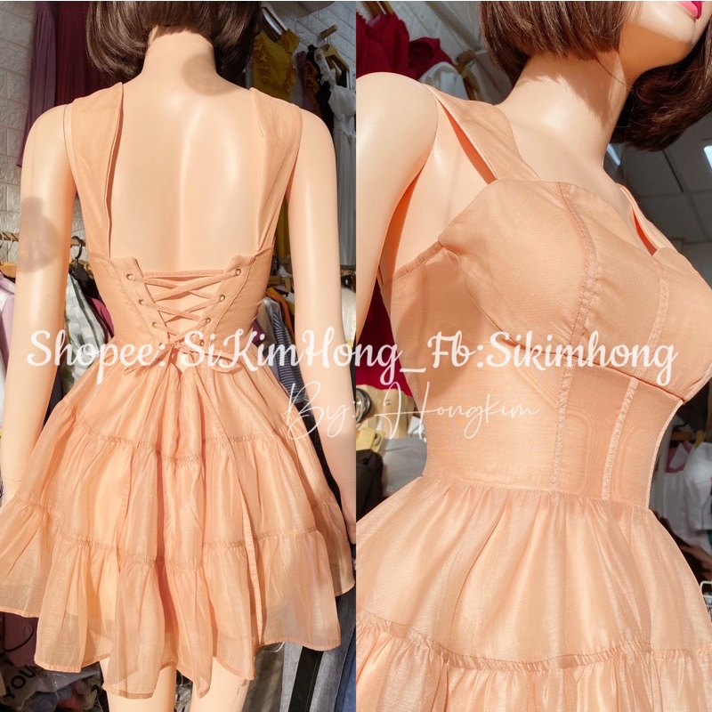 [Mã FAMARAL1 giảm 10K đơn 50K] ĐẦM ĐAN DÂY LƯNG THIẾT KẾ 2 lớp chuẩn sịn ( Ảnh shop chụp thật 100%) | BigBuy360 - bigbuy360.vn