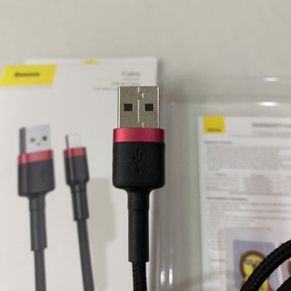 [GIÁ SỐC] Cáp sạc IPHONE, truyền dữ liệu tốc độ cao Baseus Cafule Lightning ( 2.4A, Sạc nhanh, Siêu bền)