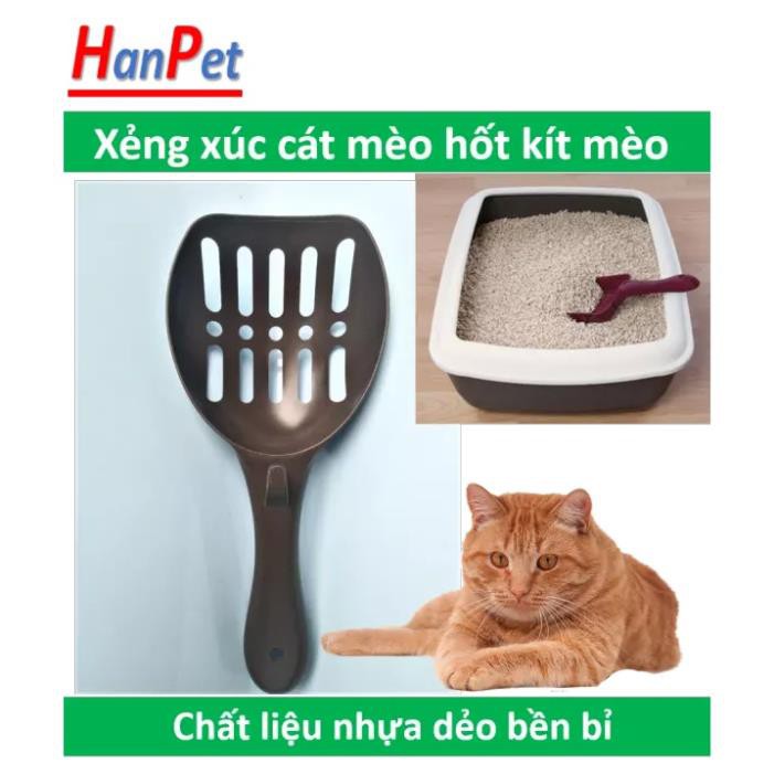 Hanpet.GV- 441 - Hót phân mèo - cao cấp (- 4711800) xẻng xúc cát mèo