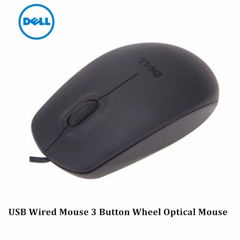 Chuột Quang Có Dây DELL MS111 1000 DPI, 3 NúT BấM