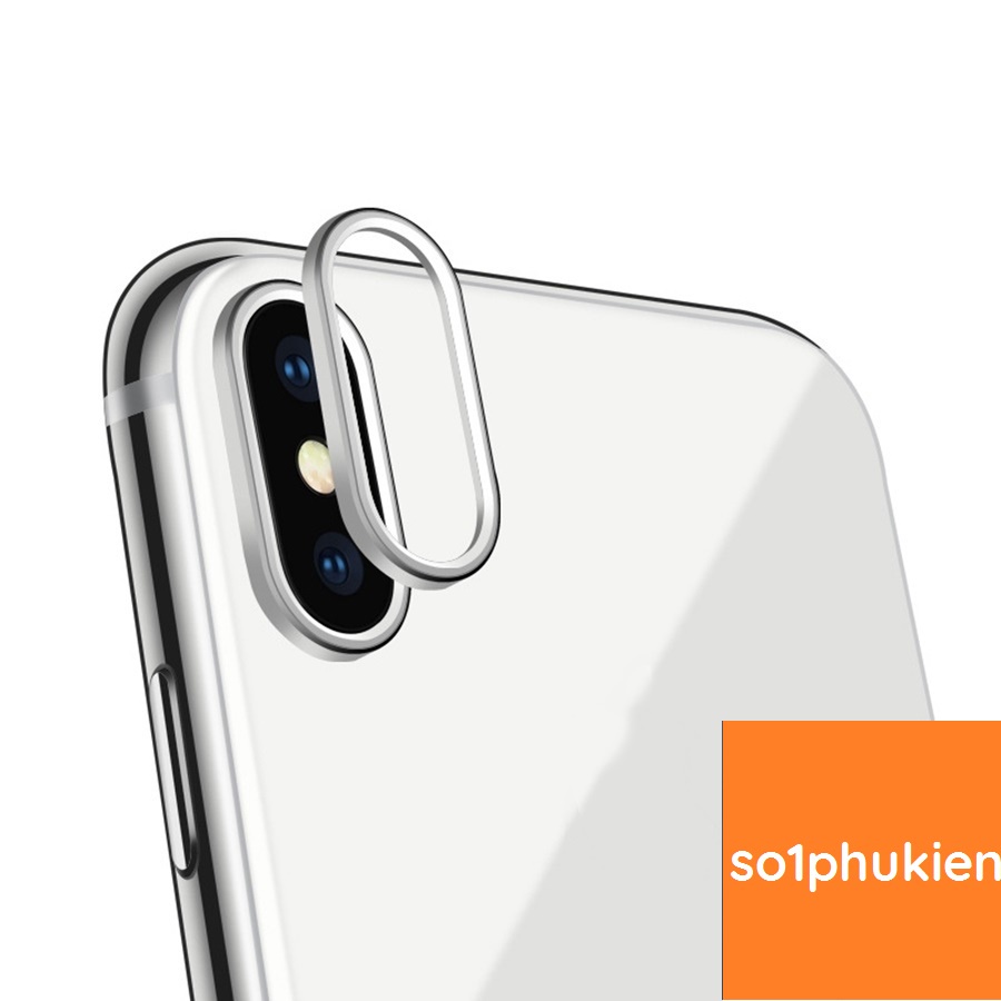 Viền Chụp Nhôm Camera Dành Cho IPhone 7P/8P/X/XS/XsMax [Phạm Gia]