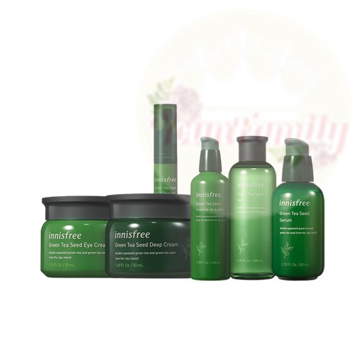 Bộ Sưu Tập Hạt Trà Xanh Innisfree
