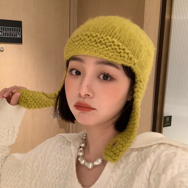 Mũ đan dệt MG STUDIO vải Mohair thời trang