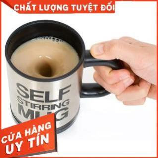 [ Bán Lẻ Giá Sỉ ] Cốc Pha Cà Phê Thông Minh Tự Khuấy Self Stirring Mug, Dùng Pin Tiện Dụng