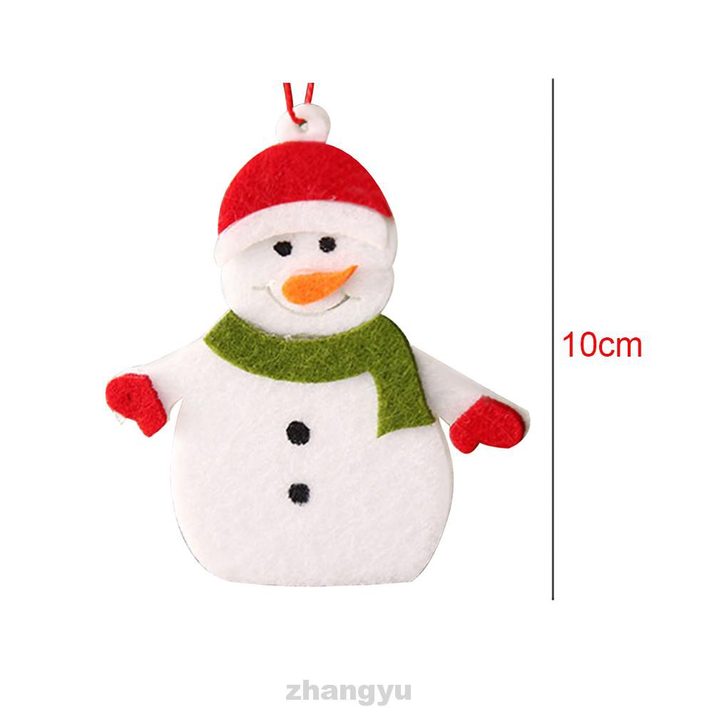 10pcs Cute Fashion Party Felt Tree Hanging Christmas Decorations