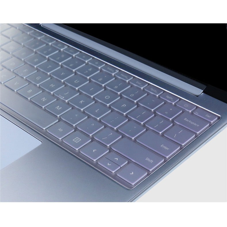 Tấm Lót Bảo Vệ Bàn Phím Máy Tính Bằng TPU Trong Suốt Chống Thấm Nước / Bụi Bẩn Cho Microsoft Surface Laptop Go 12.