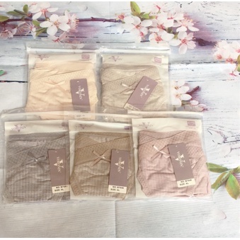 [ GIẢ SỈ ] 10 QUẦN CHIP BẦU CẠP CHÉO, VIỀN REN MỀM MỊN KHÁNG KHUẨN