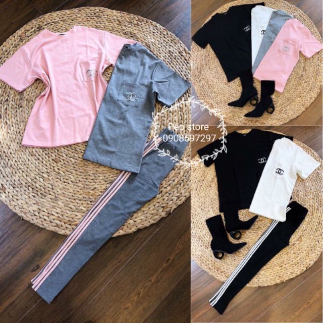 (CÓ ẢNH THẬT)Set bộ thể thao Logo New Hotttttttttt | BigBuy360 - bigbuy360.vn