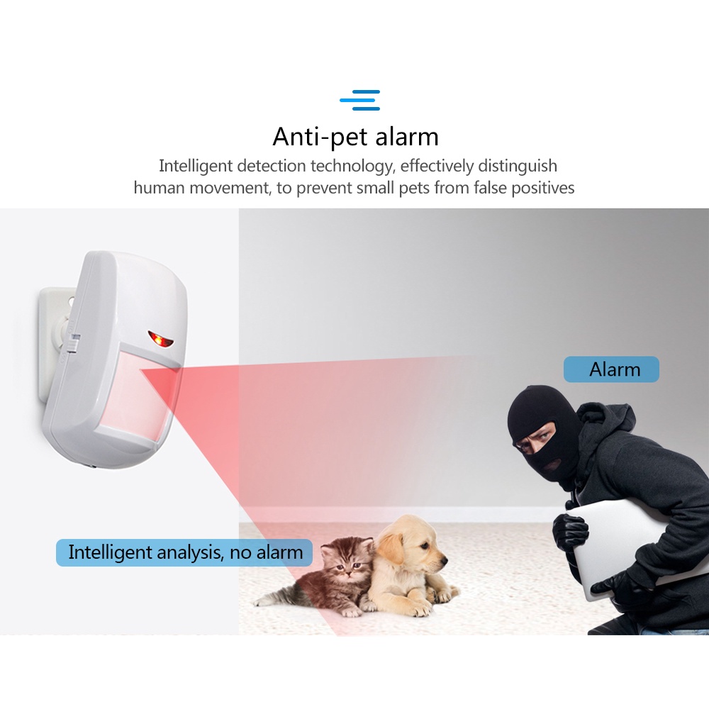 Hệ Thống Báo Động An Ninh Không Dây Cho Nhà Ở