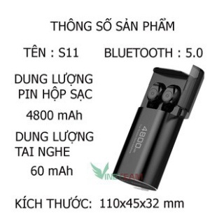 ️🥇Top 1 Tai Nghe️🥇Tai Nghe Bluetooth True Wireless Amoi F9 - 4800, Kiêm Sạc Dự Phòng Đồng Hồ Hiện Thị % Pin