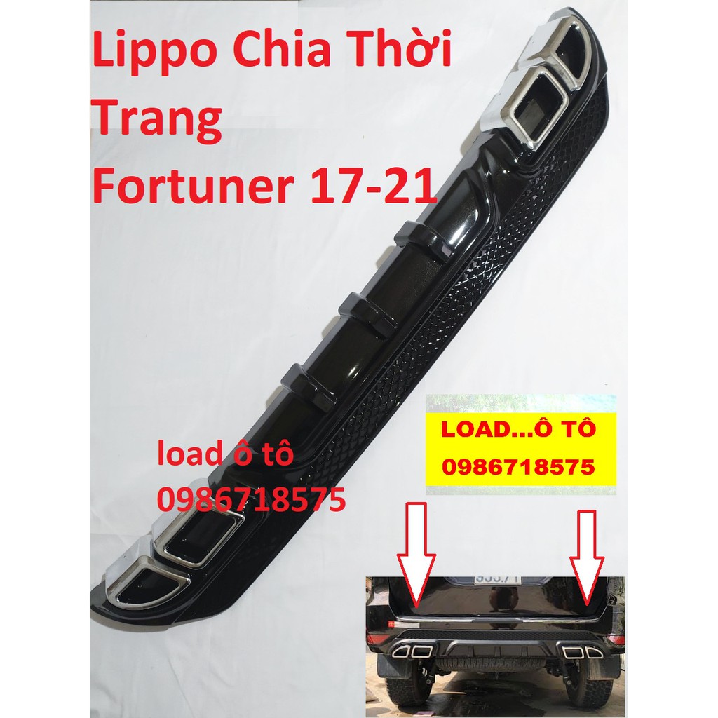 Lip Chia Pô, Lippo Chia Fortuner 2022-2017 Mẫu Chia Kiểu Mới