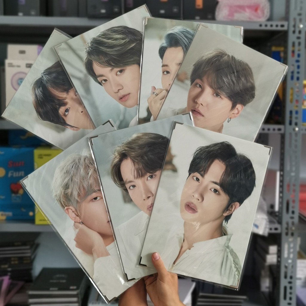 KHUNG ẢNH BANGTAN | PREMIUM PHOTO MAP OF THE SOUL TOUR BTS OFFICIAL CHÍNH HÃNG (K100)