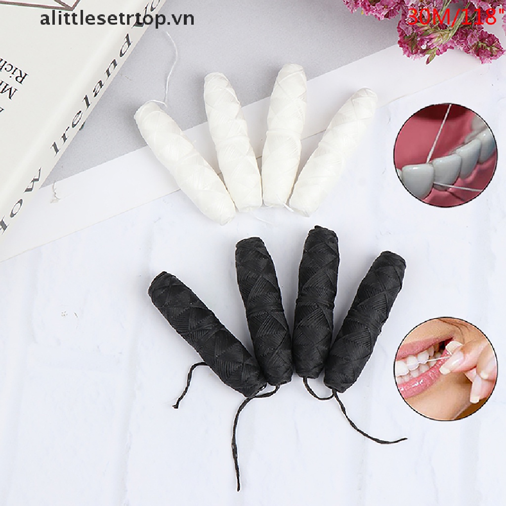 Set 4 cuộn chỉ nha khoa 120M bằng than tre có thể phân hủy
 | BigBuy360 - bigbuy360.vn